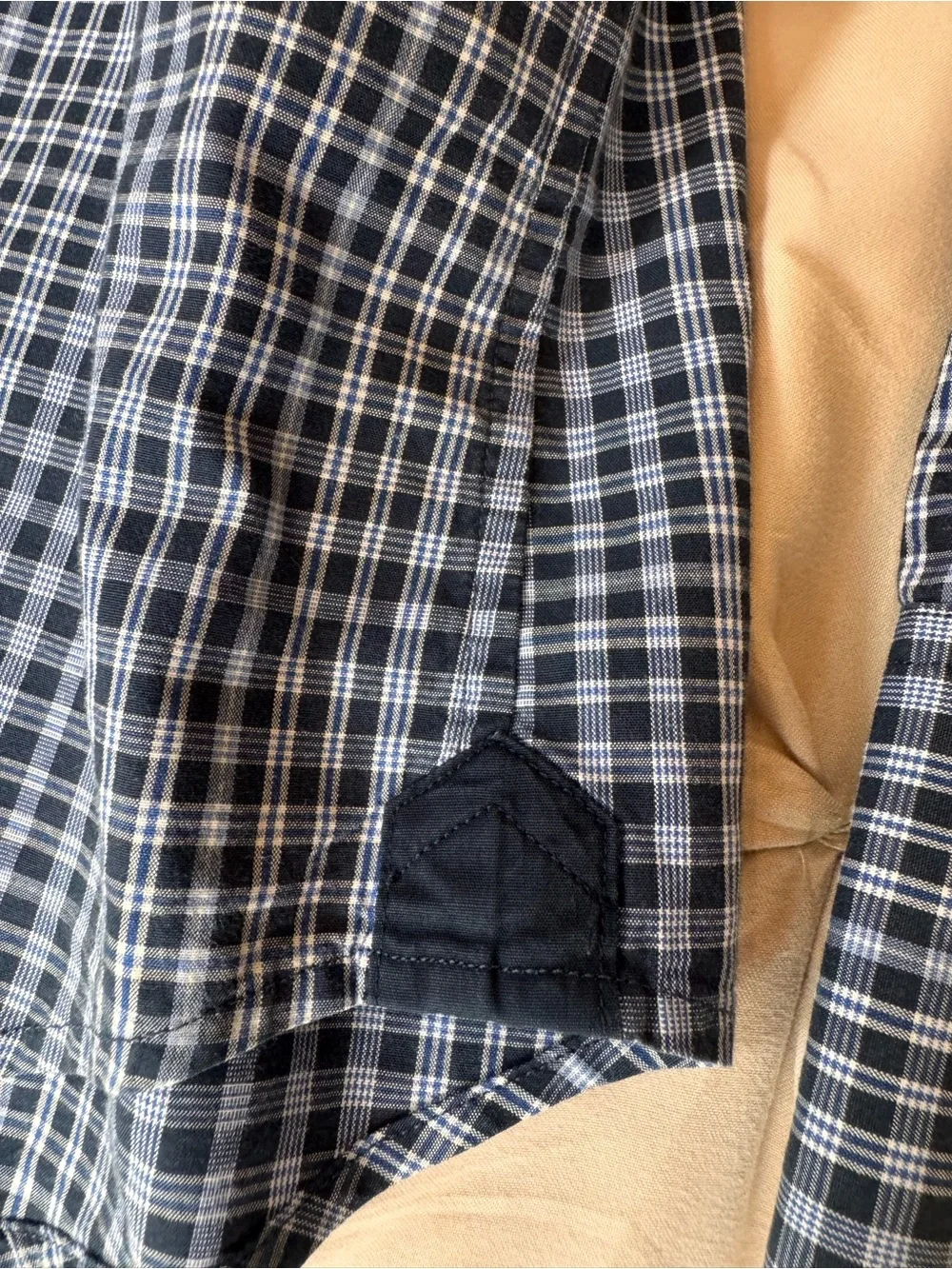 Banana Republic‎ Western Plaid Button-Down Shirt - Men’s Large Tall